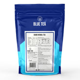 Blue Tea Caffeine Free Diabo Herbal Tea - 30 Pyramid Tea Bags In Zip Lock Pack | Diabetic Care Tea With Super Herbs - Gluten Free, Non-GMO, 100% Natural